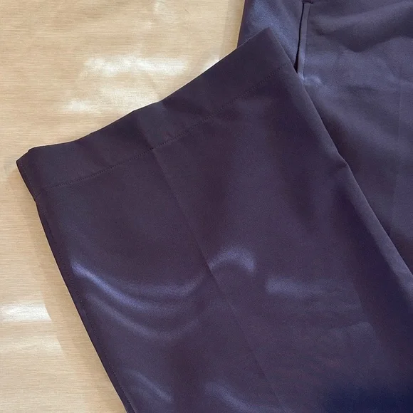 NWOT Athleta Stride Wide Leg Pants – Nightfall Purple Size Small - Picture 4 of 15